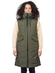 Hannah Kamizelka "Ela" w kolorze khaki rozmiar: 42. Brązowe kamizelki damskie Hannah, s, bez wzorów, bez kaptura. Za 404.99 zł.