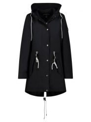 Geographical Norway Parka "Cumi" w kolorze czarnym rozmiar: L. Czarne parki damskie Geographical Norway, l, bez kaptura. Za 241.56 zł.