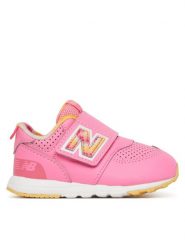New Balance Sneakersy NW574KP Różowy. Czerwone buty sportowe dziewczęce New Balance, ze skóry, bez zapięcia. Za 169.99 zł.