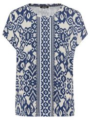 Olsen Bluzka w kolorze granatowym rozmiar: 38. Niebieskie bluzki damskie Olsen, bez wzorów, bez kołnierzyka, bez ramiączek. Za 60.99 zł.