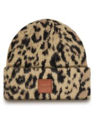 Coach Czapka CCL50 Beżowy. Brązowe czapki damskie Coach, na zimę, bez wzorów, z nylonu. Za 409.99 zł.