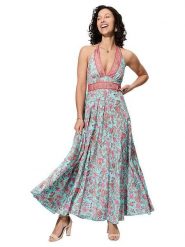 Aller Simplement Sukienka w kolorze turkusowym rozmiar: 34-40. Niebieskie sukienki damskie Aller Simplement, bez wzorów, klasyczne, bez ramiączek. Za 65.99 zł.