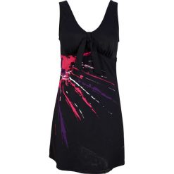 Sukienka kąpielowa. Czarne sukienki damskie bonprix, bez wzorów, bez ramiączek. Za 149.99 zł.