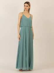 APART Sukienka w kolorze zielonym rozmiar: 46. Zielone sukienki damskie Apart, bez wzorów, bez ramiączek. Za 217.99 zł.