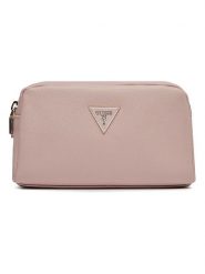 Guess Kosmetyczka w kolorze jasnoszarym - 11 x 8,5 x 7 cm rozmiar: onesize. Różowe kosmetyczki damskie Guess, z aplikacjami, z materiału. Za 175.67 zł.