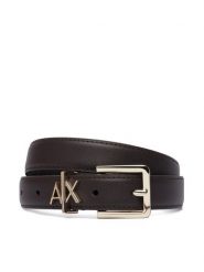 Armani Exchange Pasek 941182 4R759 U6032 Beżowy ciemny. Brązowe paski damskie Armani Exchange, bez wzorów, ze skóry. Za 329.99 zł.
