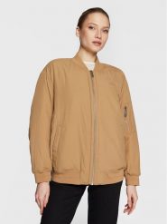 Calvin Klein Kurtka bomber K20K205001 Brązowy Relaxed Fit. Brązowe kurtki damskie Calvin Klein, s, bez wzorów, z syntetyku, bez kaptura. Za 859.99 zł.