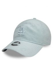 New Era Czapka z daszkiem Los Angeles Dodgers Towelling 9Twenty 60595346 Błękitny. Niebieskie czapki z daszkiem damskie New Era, bez wzorów, z bawełny. Za 99.99 zł.