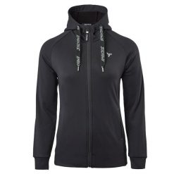 Bluza damska z kapturem Silvini Freetime Solero. Czarne bluzy damskie Silvini, xs, z aplikacjami, z materiału, z kapturem. Za 326.00 zł.