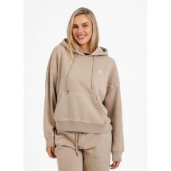 Bluza damska Pitbull z kapturem Washed Manzanita. Brązowe bluzy damskie PITBULL, s, bez wzorów, z kapturem. Za 219.00 zł.