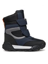 Geox Śniegowce J Trekkyup Boy B Abx J46MBB 050FU C0673 M Granatowy. Niebieskie buty zimowe chłopięce Geox, ze skóry, bez zapięcia. Za 379.99 zł.