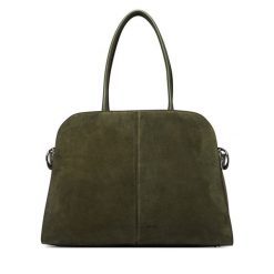 Torebka BOSS. Zielone shopper bag Boss, bez dodatków. Za 1,149.00 zł.