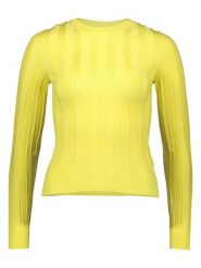 ESPRIT Sweter w kolorze żółtym rozmiar: XXL. Żółte swetry klasyczne damskie ESPRIT, xxl, bez kołnierzyka. Za 41.69 zł.