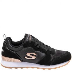 Buty sportowe do chodzenia damskie Skechers OG 85 Goldn Gurl. Czarne obuwie sportowe casual damskie Skechers, trekkingowe. Za 252.99 zł.