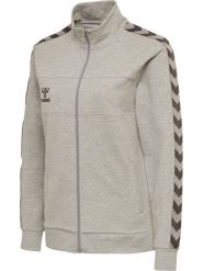 Bluza damska Hummel zip Lmove Classic. Szare bluzy damskie Hummel, m, bez wzorów, z bawełny, bez kaptura. Za 183.50 zł.