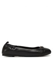 MICHAEL Michael Kors Baleriny Mandy 40S5MAFP1L Czarny. Czarne balerinki damskie MICHAEL Michael Kors, bez wzorów, ze skóry. Za 279.99 zł.