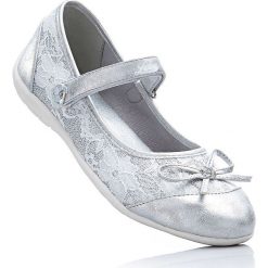 Baleriny Brütting bonprix srebrny. Szare baleriny dziewczęce bonprix. Za 79.99 zł.
