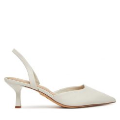 Czółenka Aldo. Białe czółenka damskie ALDO, bez wzorów, bez obcasa. Za 379.99 zł.