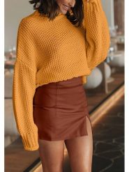 LA Angels Sweter w kolorze pomarańczowym rozmiar: XL. Pomarańczowe swetry klasyczne damskie LA Angels, xl, z wełny, bez kołnierzyka. Za 152.99 zł.