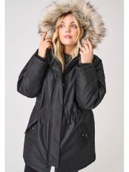 ONLY Carmakoma Parka w kolorze czarnym rozmiar: 54. Czarne parki damskie Only Carmakoma, bez kaptura. Za 223.99 zł.