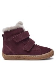 Froddo Kozaki Minni Suede G2110141-1 S Czerwony. Czerwone kozaki dziewczęce Froddo, bez wzorów, ze skóry, bez obcasa, bez zapięcia. Za 399.99 zł.