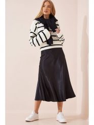 Happiness Istanbul Spódnica w kolorze czarnym rozmiar: 42. Czarne spódnice damskie Happiness Istanbul, bez wzorów, maxi. Za 78.99 zł.