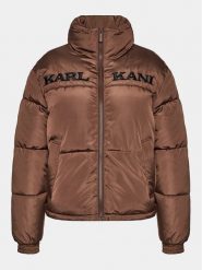 Karl Kani Kurtka zimowa Retro Essentials 6176622 Brązowy Regular Fit. Brązowe kurtki damskie Karl Kani, na zimę, s, bez wzorów, z syntetyku, bez kaptura. Za 489.99 zł.
