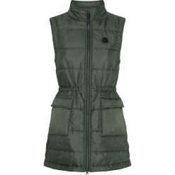 Damska kurtka bez rękawów Equipage Mason. Zielone kurtki damskie EQUIPAGE, m, bez wzorów, z puchu, bez kaptura. Za 357.50 zł.