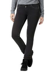 Timezone Dżinsy "Marah" - Slim fit - w kolorze antracytowym rozmiar: W32/L30. Czarne jeansy damskie Timezone. Za 166.88 zł.