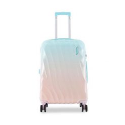 Walizka średnia Semi Line. Niebieskie walizki Semi-line, bez wzorów, średnie. Za 249.99 zł.