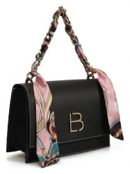 Lucky Bees Torebka w kolorze czarnym - 23 x 16 x 9 cm rozmiar: onesize. Czarne torebki klasyczne damskie Lucky Bees, z materiału, przez ramię, bez dodatków. Za 78.99 zł.