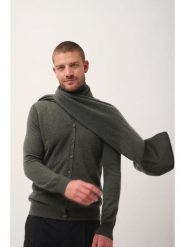 Just Cashmere Kaszmirowy szal w kolorze antracytowym - 200 x 30 cm rozmiar: onesize. Czarne szaliki damskie Just Cashmere, bez wzorów, z kaszmiru. Za 252.12 zł.