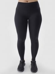 4F Legginsy sportowe w kolorze czarnym rozmiar: M. Czarne legginsy damskie 4F, m, bez wzorów, z materiału. Za 96.60 zł.