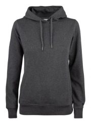 Clique Premium OC Hoody Women — bluza z kapturem z bawełny organicznej i. Szare bluzy damskie CLIQUE, s, bez wzorów, z bawełny, z kapturem. Za 263.25 zł.