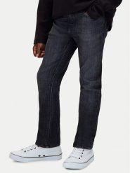 Calvin Klein Jeans Jeansy LVCKTJC19B Czarny Slim Fit. Czarne jeansy chłopięce Calvin Klein Jeans, z jeansu. Za 289.99 zł.
