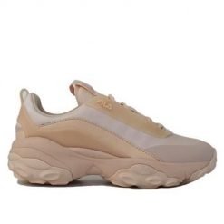 Buty do chodzenia damskie Fila Loligo. Białe obuwie sportowe damskie Fila, z materiału, bez zapięcia, trekkingowe. Za 324.00 zł.