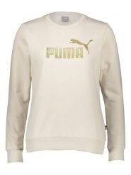 Puma Bluza "Essentials+" w kolorze beżowym rozmiar: S. Brązowe bluzy damskie Puma, s, bez wzorów, bez kaptura. Za 140.53 zł.