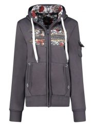 Geographical Norway Bluza "Fabeaute" w kolorze antracytowym rozmiar: S. Czarne bluzy damskie Geographical Norway, s, bez wzorów, bez kaptura. Za 162.49 zł.