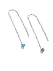 Miu Silver Srebrne kolczyki rozmiar: onesize. Niebieskie kolczyki damskie Miu Silver, srebrne. Za 43.99 zł.