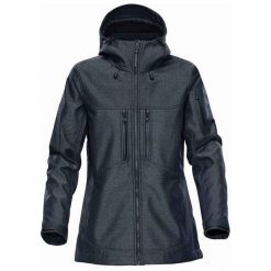 Kurtka Soft Shell Damska Epsilon 2 Twill. Brązowe kurtki damskie STORMTECH, l, bez wzorów, bez kaptura. Za 785.99 zł.
