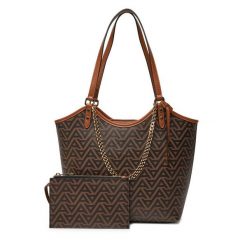 Torebka Aldo. Brązowe shopper bag ALDO, bez wzorów, bez dodatków. Za 219.99 zł.