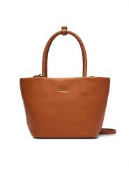 Tommy Hilfiger Torebka Th Marina Bucket Leather AW0AW18739 Brązowy. Brązowe torebki klasyczne damskie Tommy Hilfiger, ze skóry, bez dodatków. Za 849.99 zł.