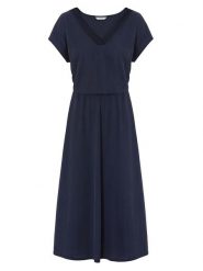 TATUUM Sukienka "Bonnie" w kolorze granatowym rozmiar: XL. Niebieskie sukienki damskie TATUUM, bez wzorów, z koronki, bez ramiączek. Za 148.61 zł.