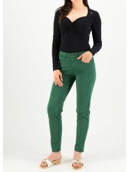 Blutsgeschwister Dżinsy - Slim fit - w kolorze zielonym rozmiar: S. Zielone jeansy damskie Blutsgeschwister. Za 166.49 zł.