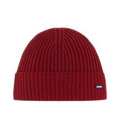 Czapka z wełną merino unisex Eisbar Nordic MU. Czerwone czapki damskie Eisbär, bez wzorów, z wełny. Za 179.99 zł.