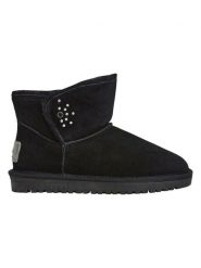 Pepe Jeans FOOTWEAR Skórzane botki zimowe w kolorze czarnym rozmiar: 38. Czarne botki damskie Pepe Jeans FOOTWEAR, na zimę, z jeansu, bez obcasa, bez zapięcia. Za 129.95 zł.