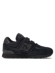 New Balance Sneakersy PV574EVE Czarny. Czarne buty sportowe chłopięce New Balance, ze skóry, bez zapięcia. Za 299.99 zł.