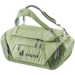 Torba podróżna Deuter Duffel Pro 40. Zielone torby podróżne Deuter, bez wzorów, z materiału. Za 539.99 zł.