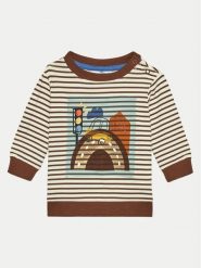 Coccodrillo Bluzka ZC4143102MBN Brązowy Regular Fit. Brązowe t-shirty i koszulki chłopięce COCCODRILLO, bez wzorów, z bawełny, bez kołnierzyka, bez ramiączek. Za 39.90 zł.