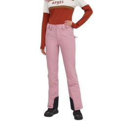 Spodnie narciarskie dla kobiet Protest Kensington. Czerwone spodnie sportowe damskie Protest, na zimę, bez wzorów, narciarskie. W wyprzedaży za 456.50 zł.